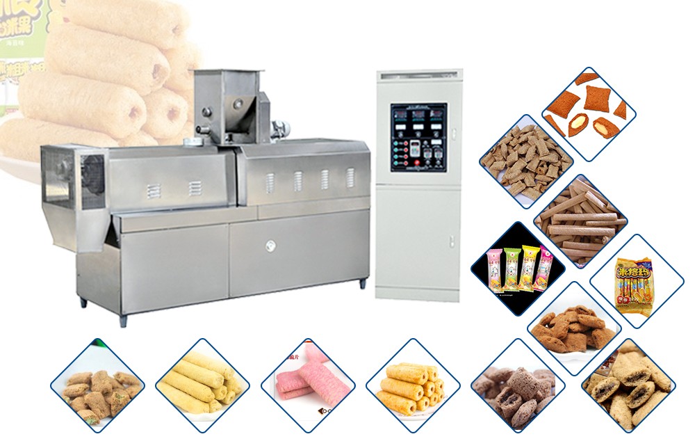 Core filling snack production line process design
